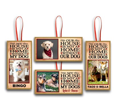 For Pet Owners, Custom Wooden Sign with Personal Photo, Personalized Names with an Awe Inspiring Quote. Available in Different Sizes - image1